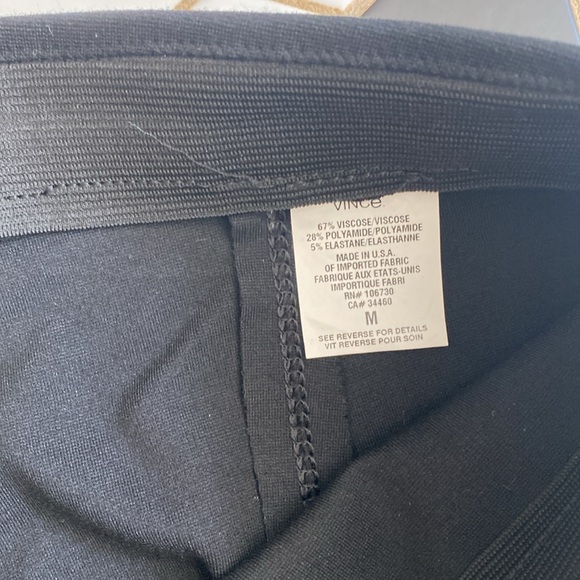 VINCE | BLACK PANTS, STRETCH - Picture 3 of 5